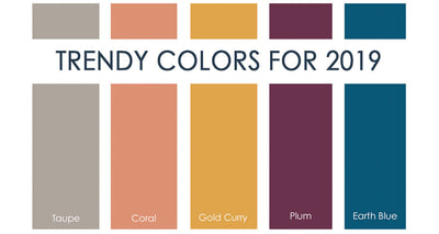 Trendy Colors for 2019