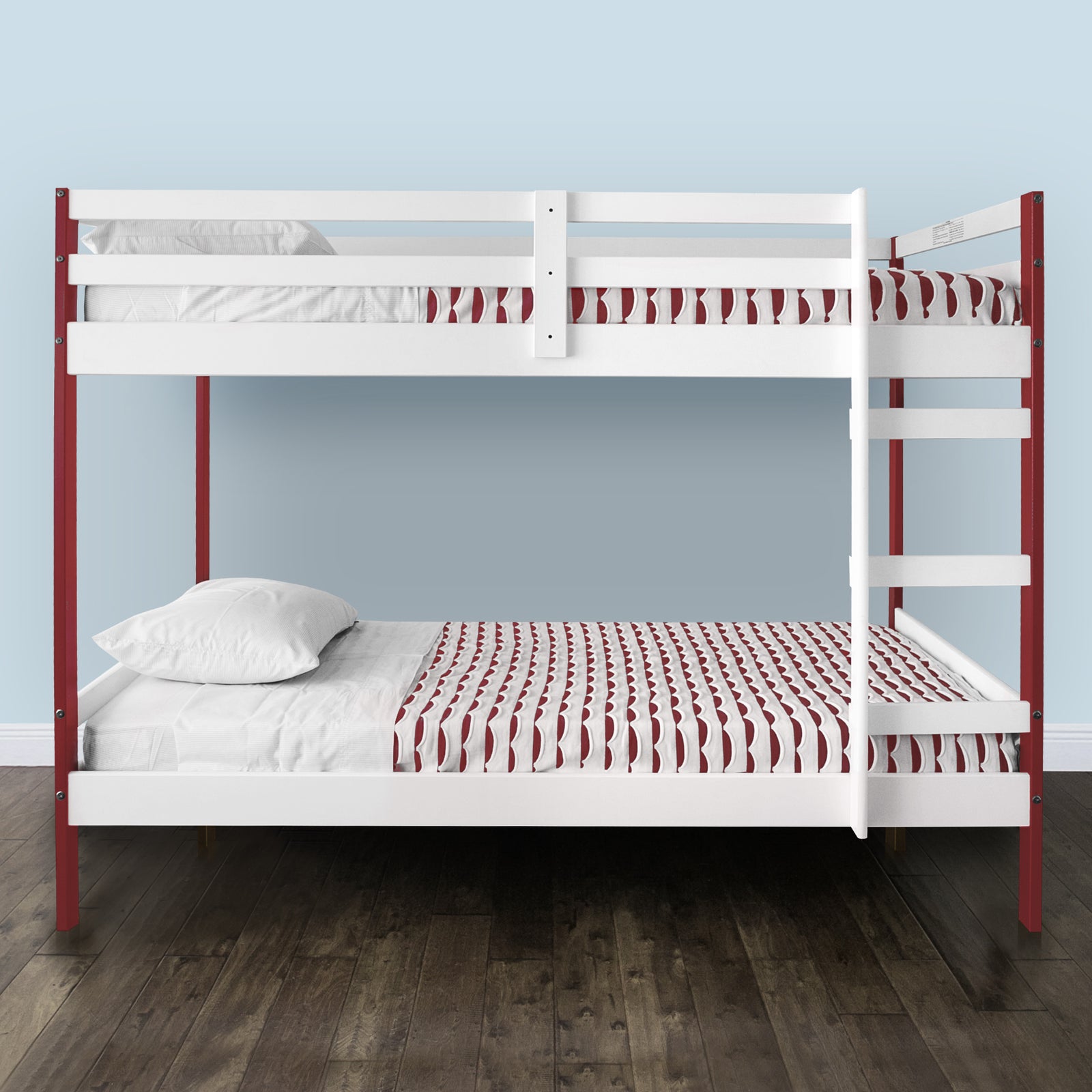 Letto Bunk Bed Natural and Grey P'kolino