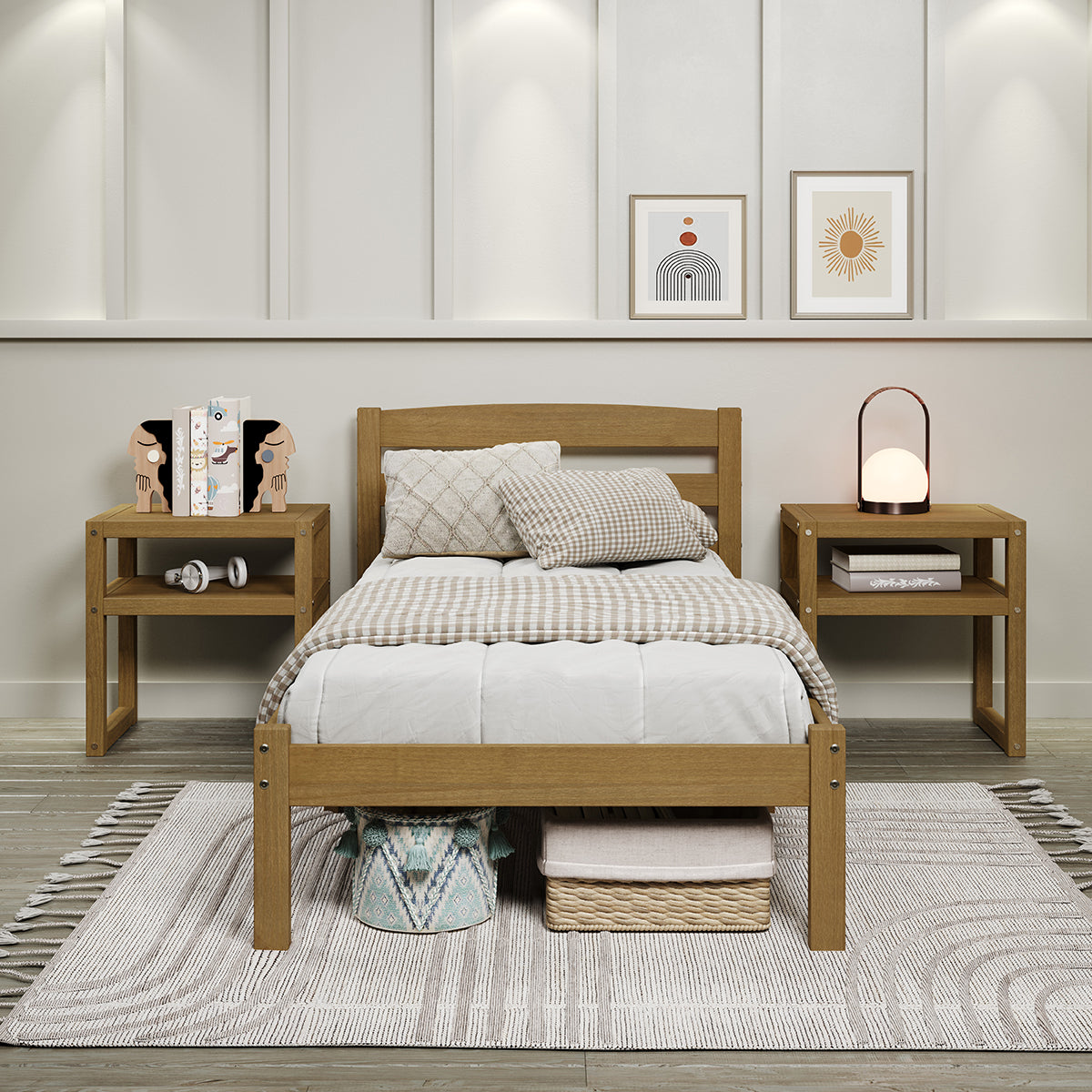 P'kolino Urban Oak Twin Bed