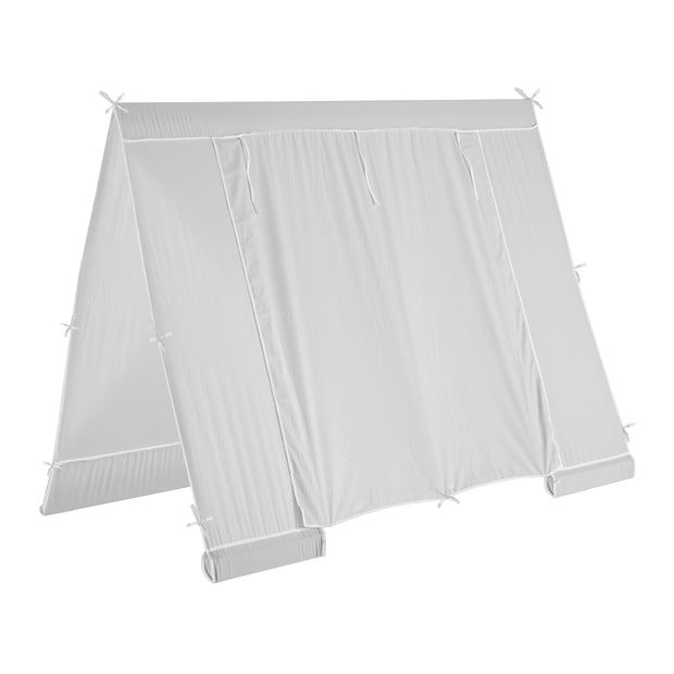 tent cover replacement Replacement Fabric Tent for Tent bed - Gray