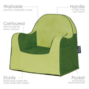 Little Reader Toddler Chair Two Tone Green