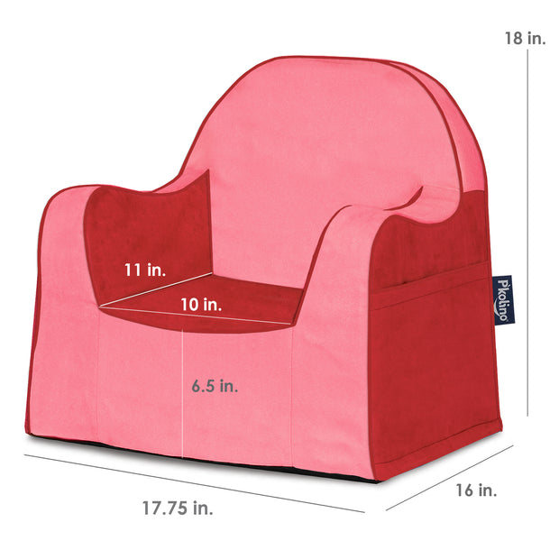 Little Reader Toddler Chair Two Tone Red