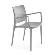P'kolino Luna Modern Chair with Arms - Grey